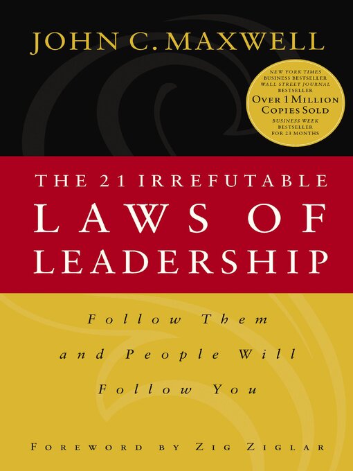Upplýsingar um The 21 Irrefutable Laws of Leadership eftir John C. Maxwell - Biðlisti